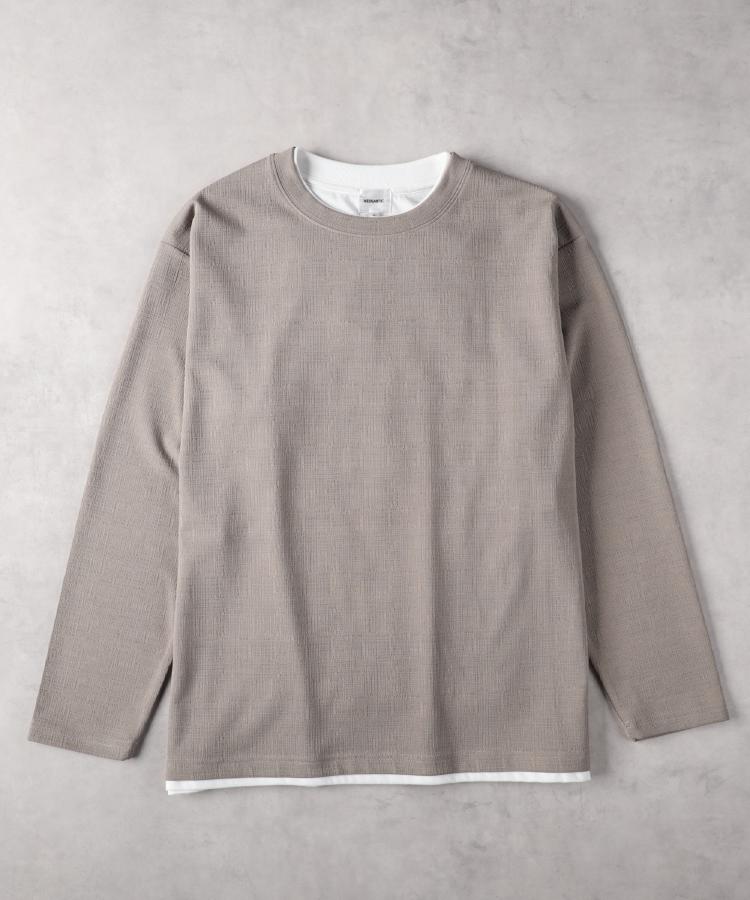 ライトオン(Right-on)のOther(ソノタ)フクレジャガードフェイクレイヤード長袖Tシャツ4