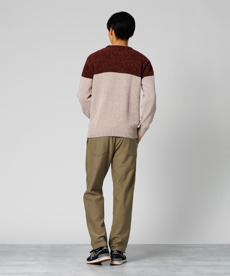 ライトオン(Right-on)のOther(ソノタ)バイカラーモールクルーニット2