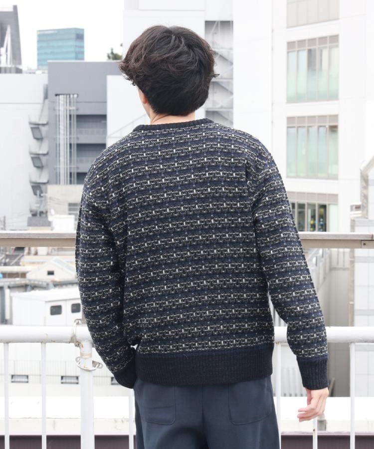 ライトオン(Right-on)のOther(ソノタ)ツイード風クルーニット1