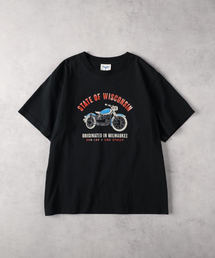 ライトオン(Right-on)のOther(ソノタ)カラーフロッキーTシャツ5