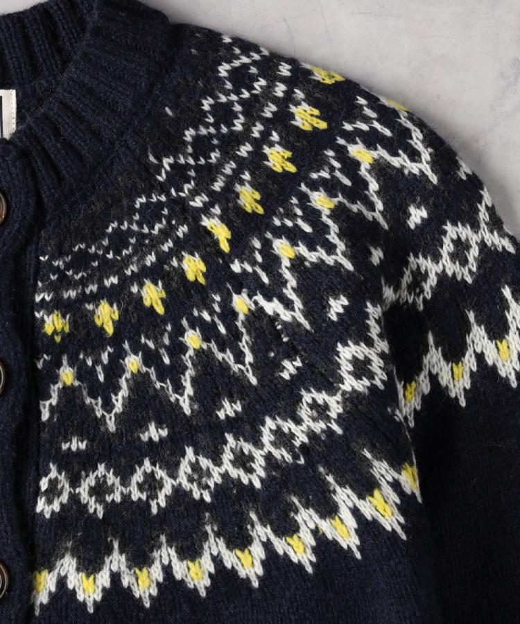 ライトオン(Right-on)のOther(ソノタ)「USA WOOL MIX」求心柄カウチン16