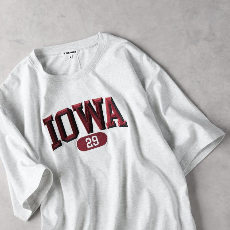 ライトオン(Right-on)のOther(ソノタ)タイポグラフィック刺繍Ｔ Ｔシャツ
