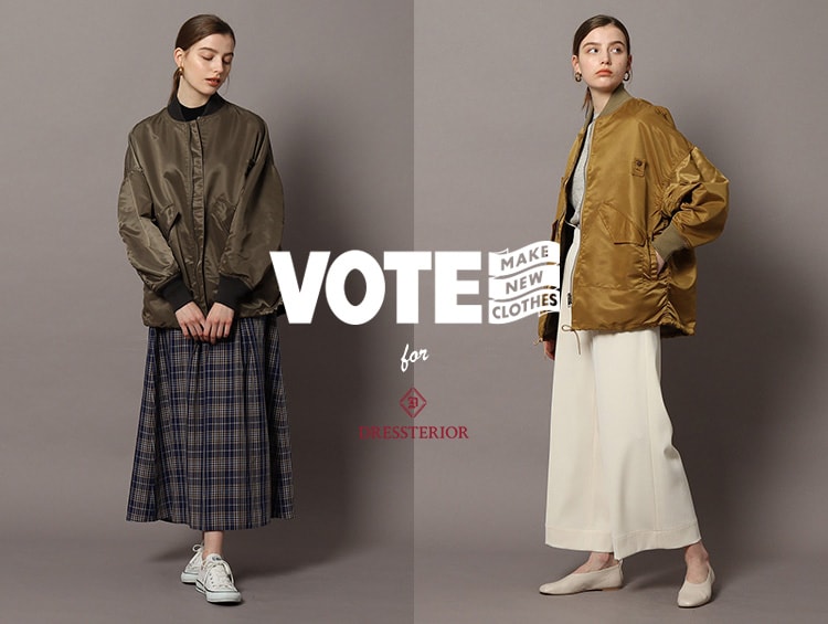 【new in】VOTE make new clothes for DRESSTERIOR | DRESSTERIOR（ドレステリア）