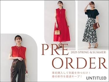 PRE ORDER | UNTITLED（アンタイトル）
