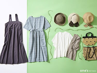 ワンピースと夏雑貨で夏支度をはじめよう♪ | one'sterrace（ワンズテラス）