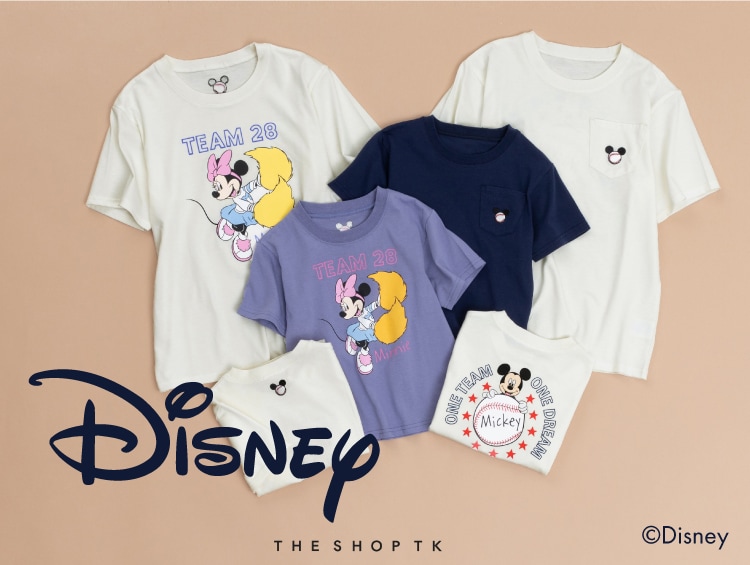 ミッキーマウス&ミニーマウスのベースボールTシャツが入荷！| THE SHOP TK（ザショップティーケー）
