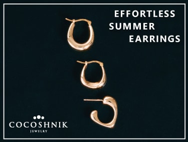 日差しに負けない、夏のピアス | COCOSHNIK（ココシュニック）