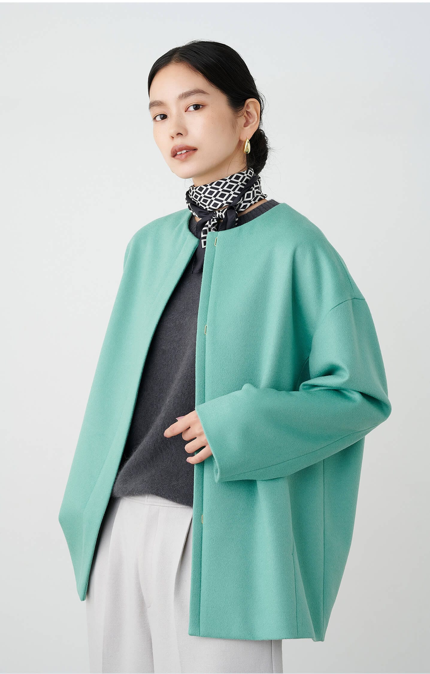 ☆極美品☆✨アンタイトル✨UNTITLED✨大人可愛い ドット
