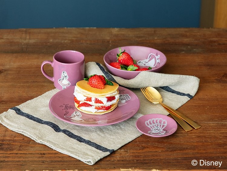 食器日本製 不思議の国のアリス マグカップ & プレート 皿 2点セット
