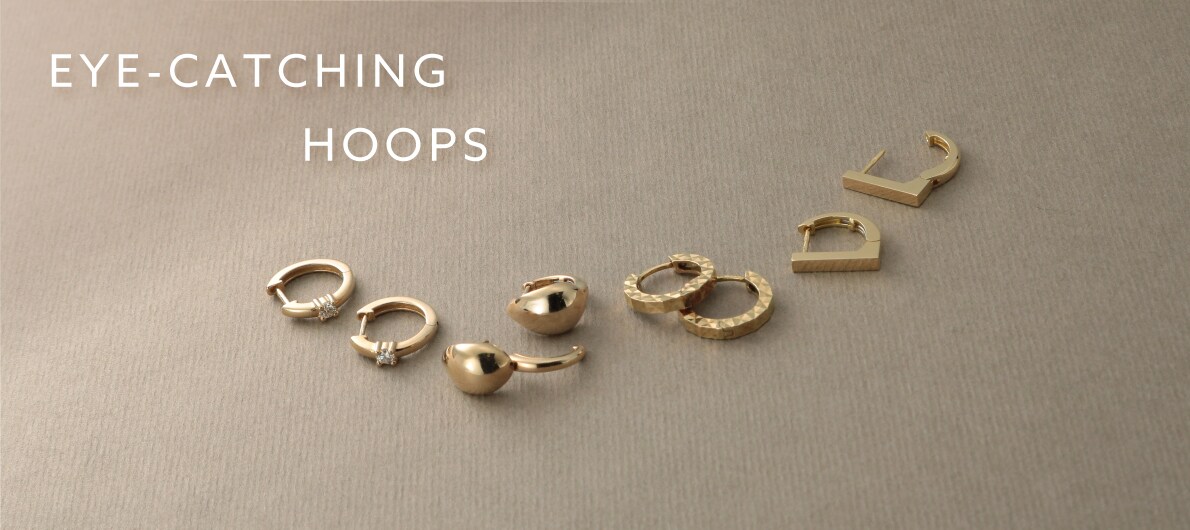 EYE-CATCHING HOOPS