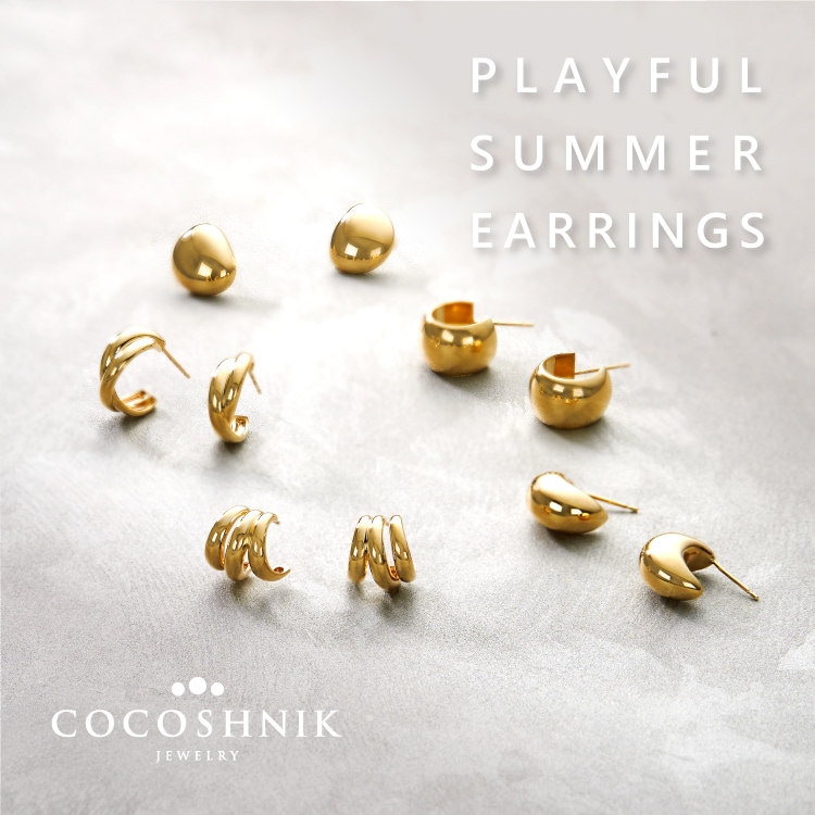 COCOSHNIK EARRINGS | COCOSHNIK（ココシュニック）の公式通販