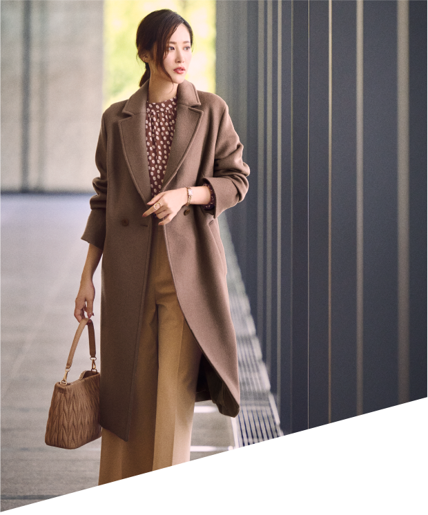 大人コート」のON/OFF着回し|COUP DE CHANCE【クード シャンス 大人コート」のON/OFF着回し|COUP DE CHANCE【クード シャンス