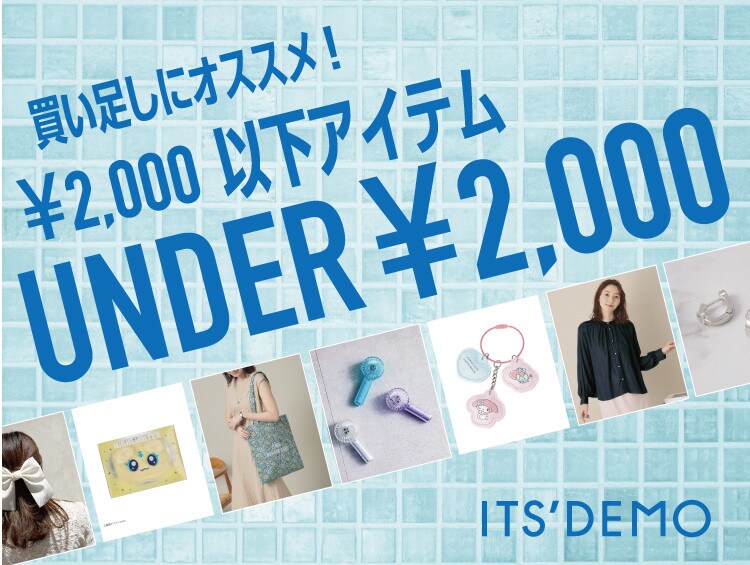 【税込2,000円以下】買い足しオススメグッズ