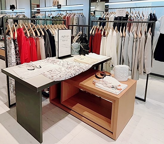 三井アウトレットパーク 多摩南大沢 Untitled Outlet店 期間限定 人気キャリアブランド Indivi 夏アイテムが入荷 ワールド オンラインストア World Online Store