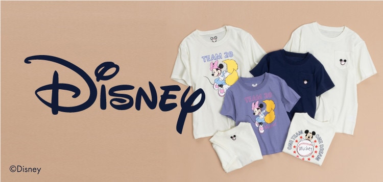 ミッキーマウス&ミニーマウスのベースボールTシャツが入荷！！