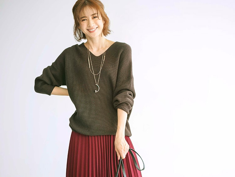 秋トレンドカラー ブラウン ボルドー Ladies Fashion Column ワールド オンラインストア World Online Store