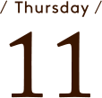Thursday11