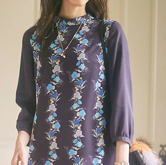 甘さ控えめな花柄がきれいな色香を連れてくる