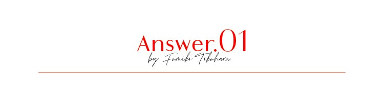 Answer.01 by Fumiko Tokuhara